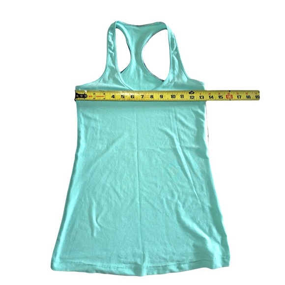 Lululemon Cool Racerback Heathered Menthol Fits Like 4 - Picture 3 of 8